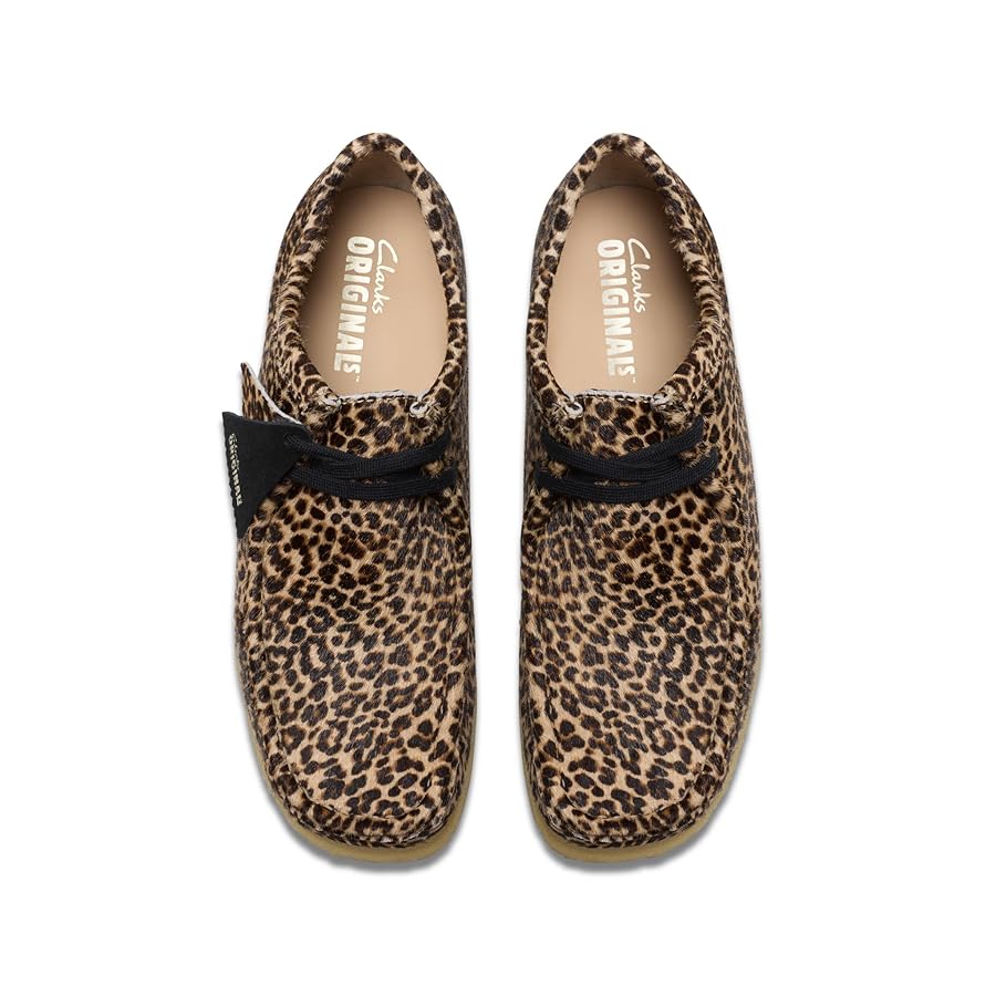 Clarks　WALLABY Clarks Wallabee (Leopard Print) - Rennies Shoe Store